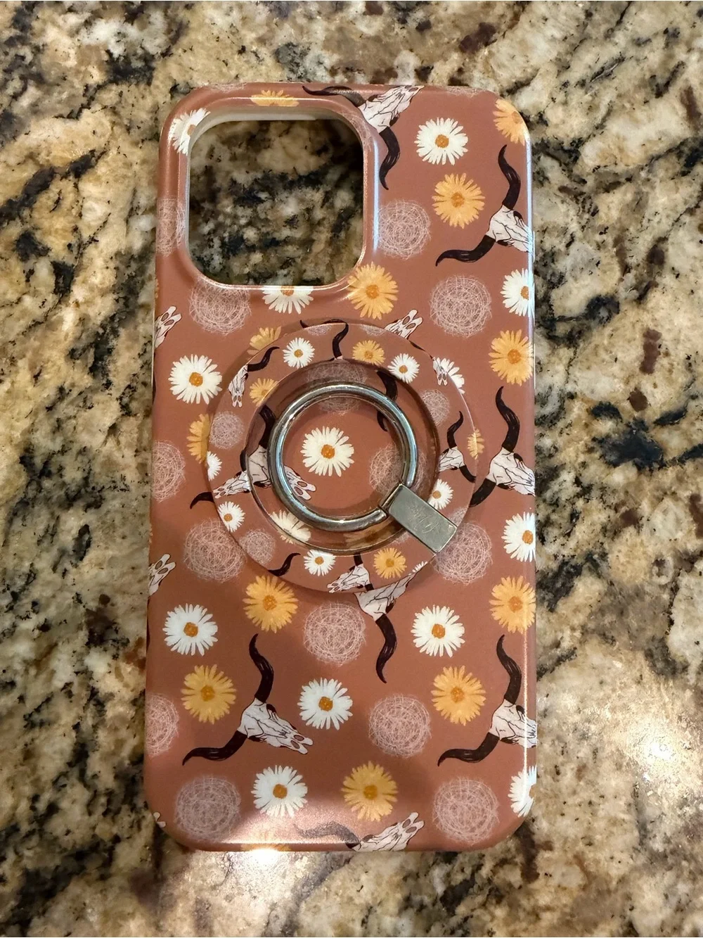 iPhone 15 Pro Max phone case with MagSafe ring